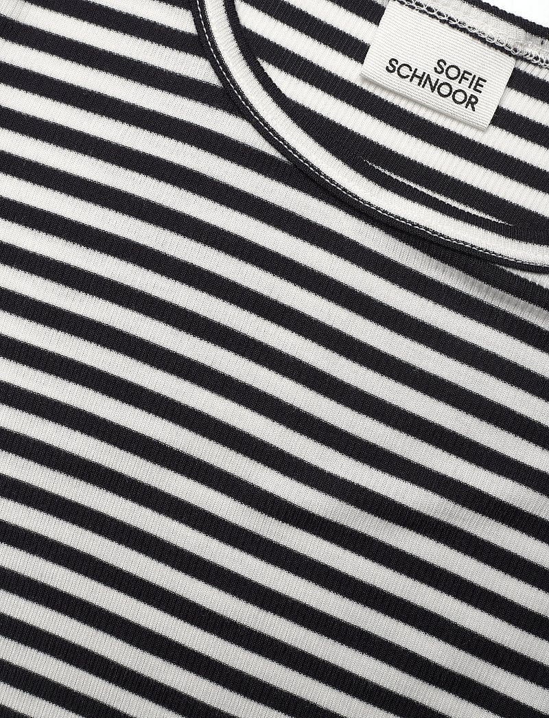 Sofie Schnoor Young - PETRICIASY T-SHIRT LONG SLEEVE - langärmelig - navy striped - 2