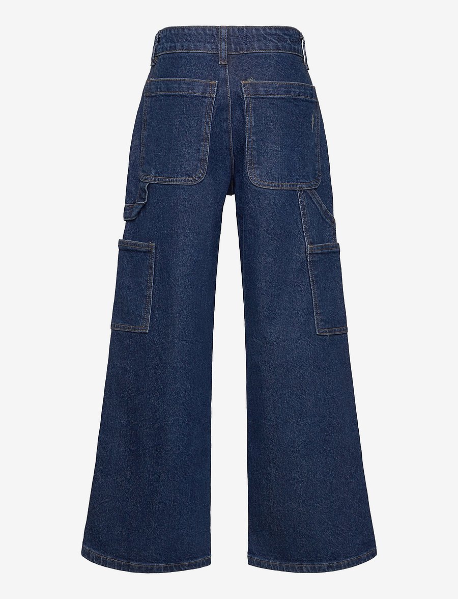 Sofie Schnoor Young - GITTESY TROUSERS - brede jeans - denim blue - 1