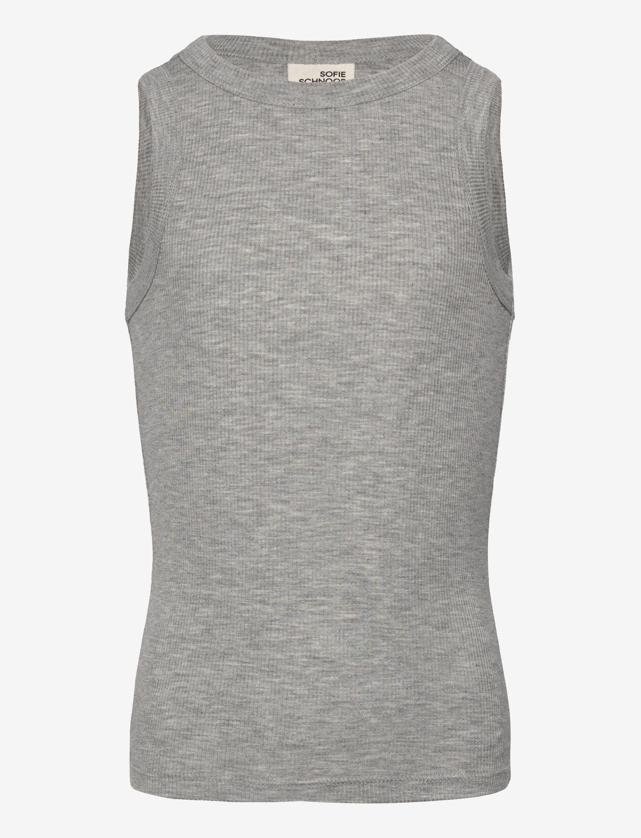 Sofie Schnoor Young - JULLIESY TOP - tanktops - grey melange - 0