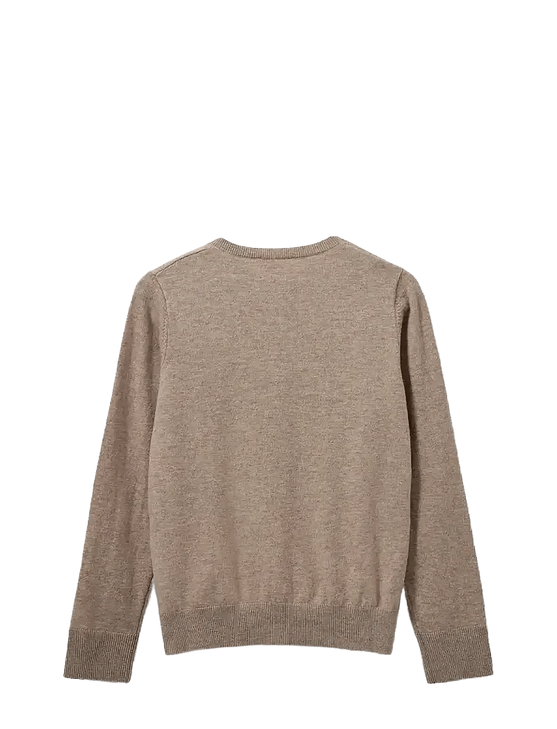 Sofie Schnoor Young - CISSESY CARDIGAN - cardigans - brown melange - 1