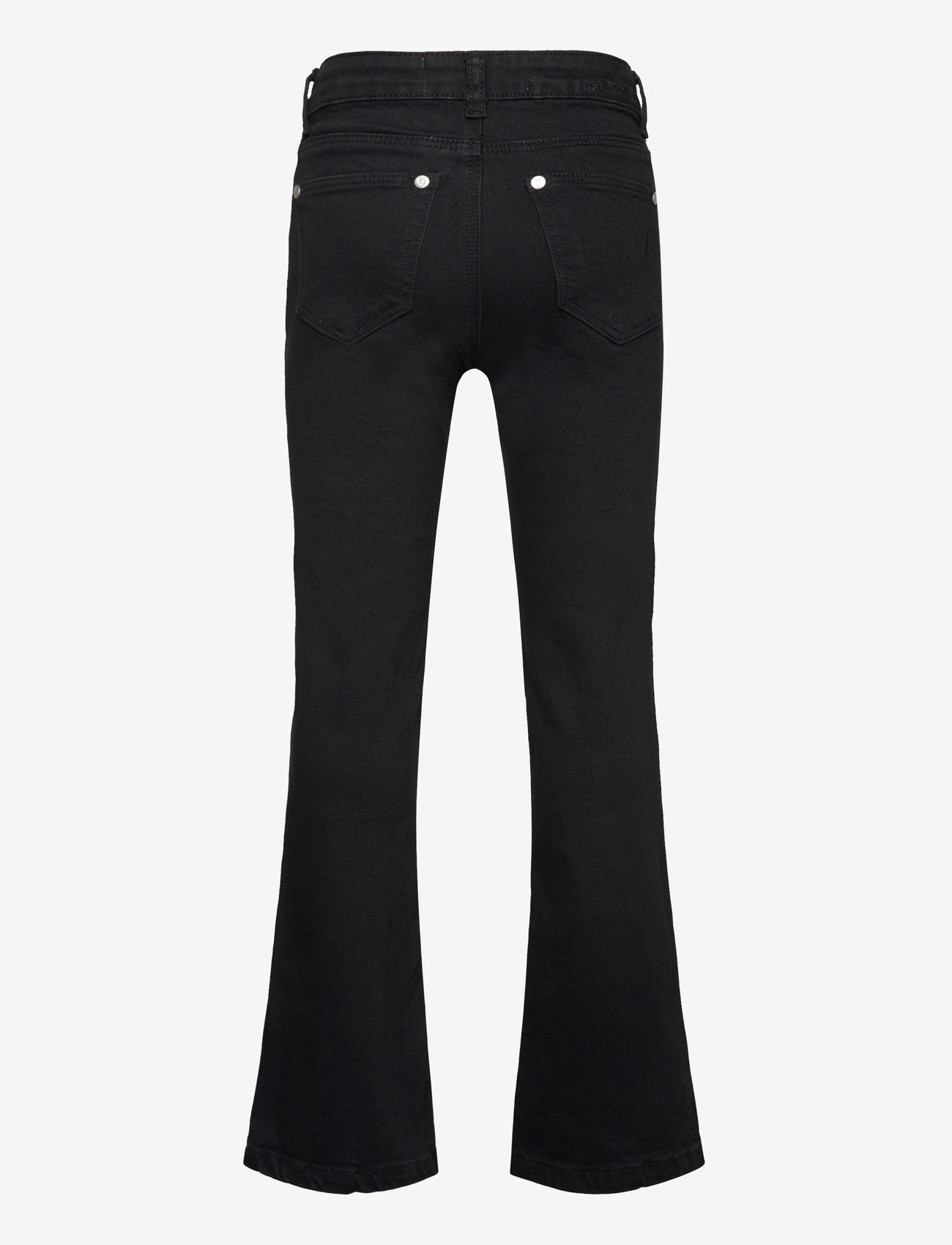 Sofie Schnoor Young - SOFIASY TROUSERS - brede jeans - washed black - 1