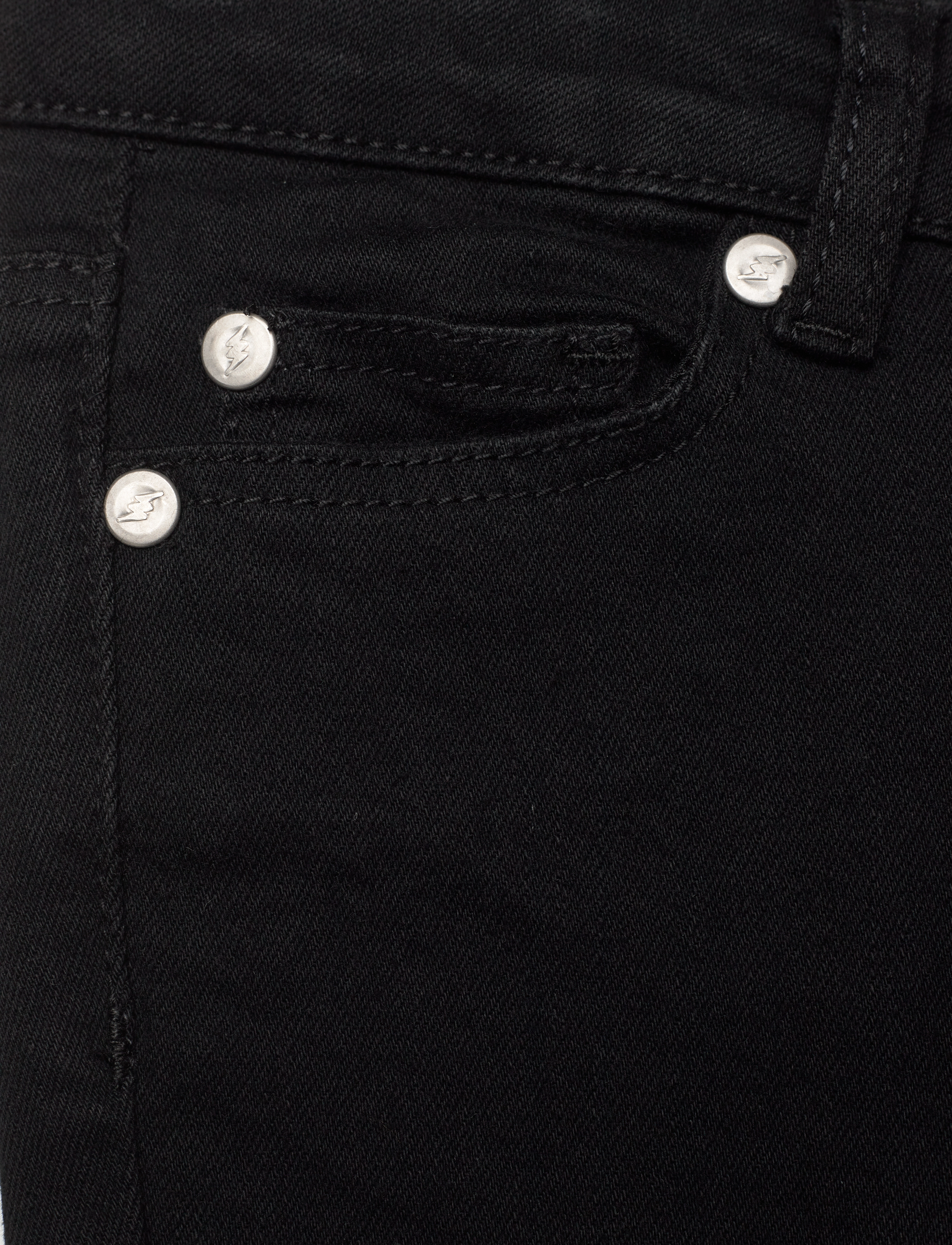 Sofie Schnoor Young - SOFIASY TROUSERS - vide jeans - washed black - 2