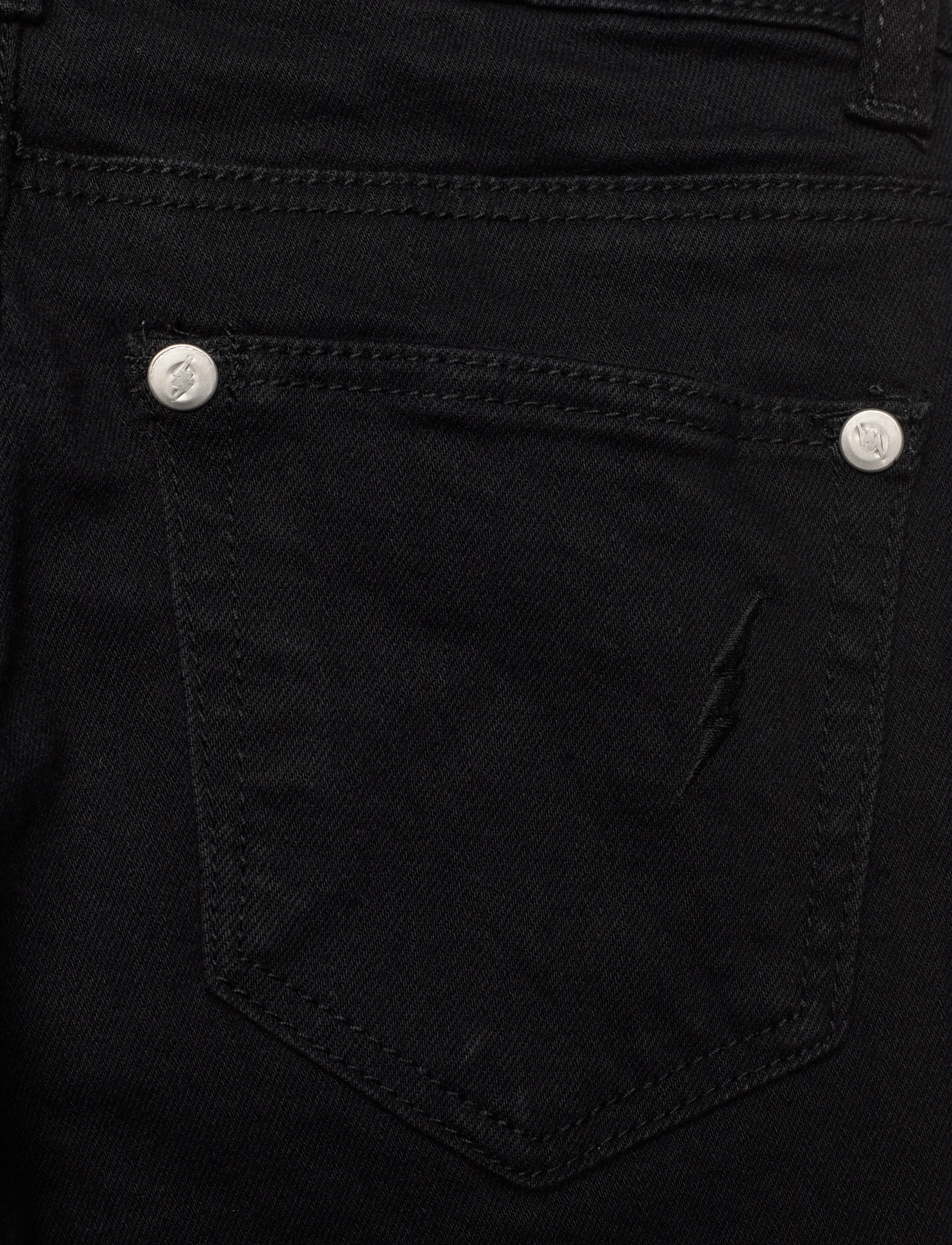 Sofie Schnoor Young - SOFIASY TROUSERS - vide jeans - washed black - 4