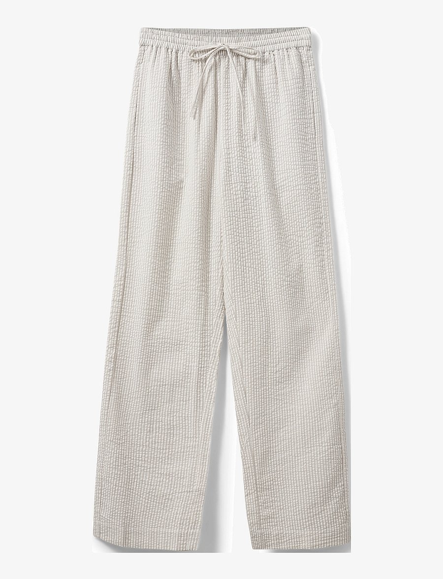 Sofie Schnoor Young - ABIGALESY TROUSERS - housut - antique white w beige - 0