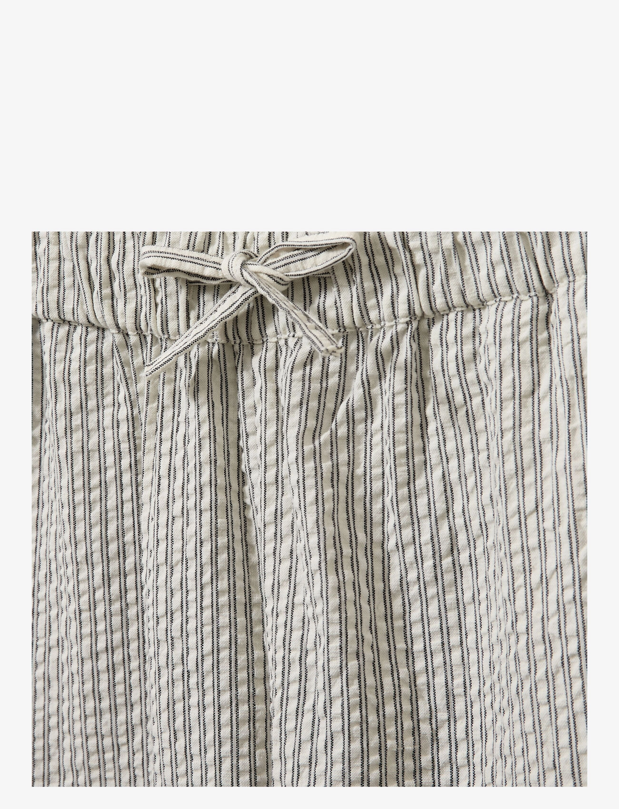 Sofie Schnoor Young - ABIGALESY TROUSERS - bikses - antique white w black - 2