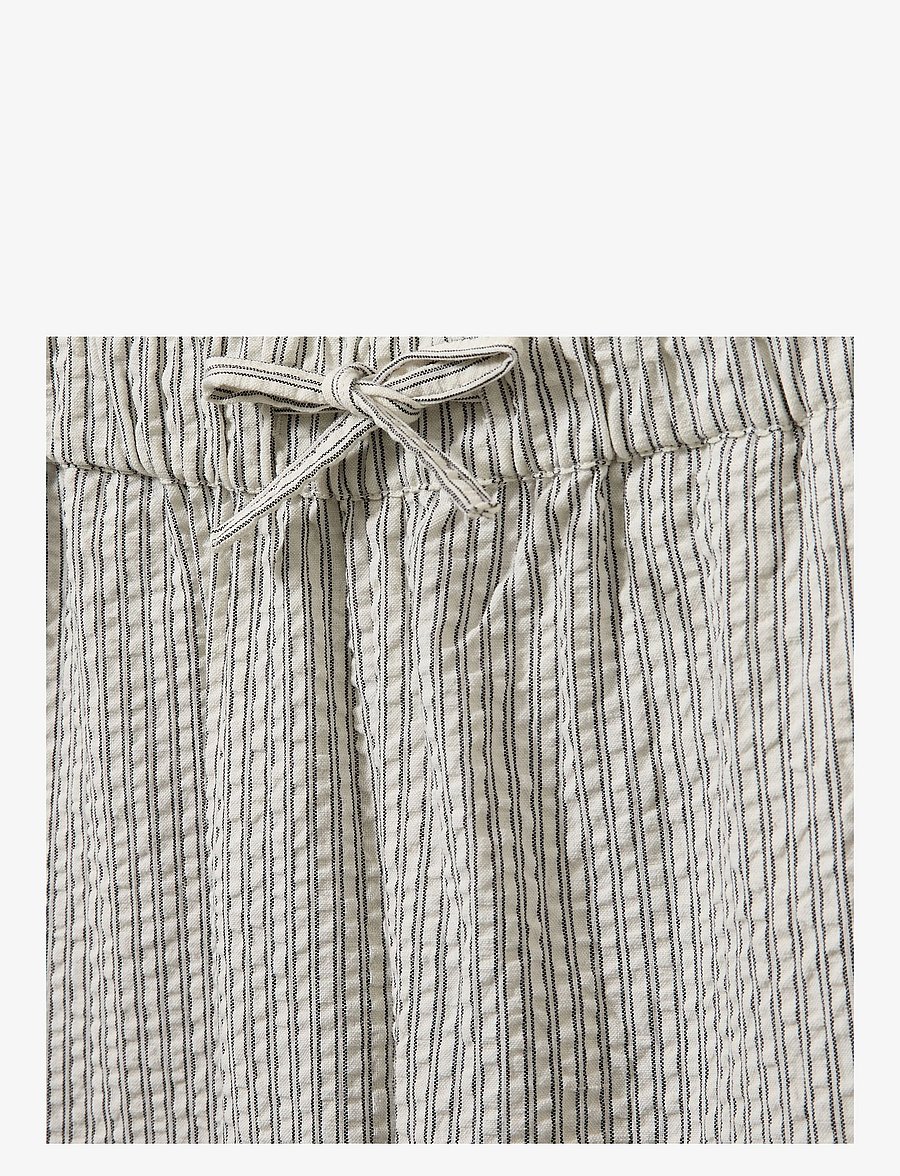 Sofie Schnoor Young - ABIGALESY TROUSERS - bikses - antique white w black - 2