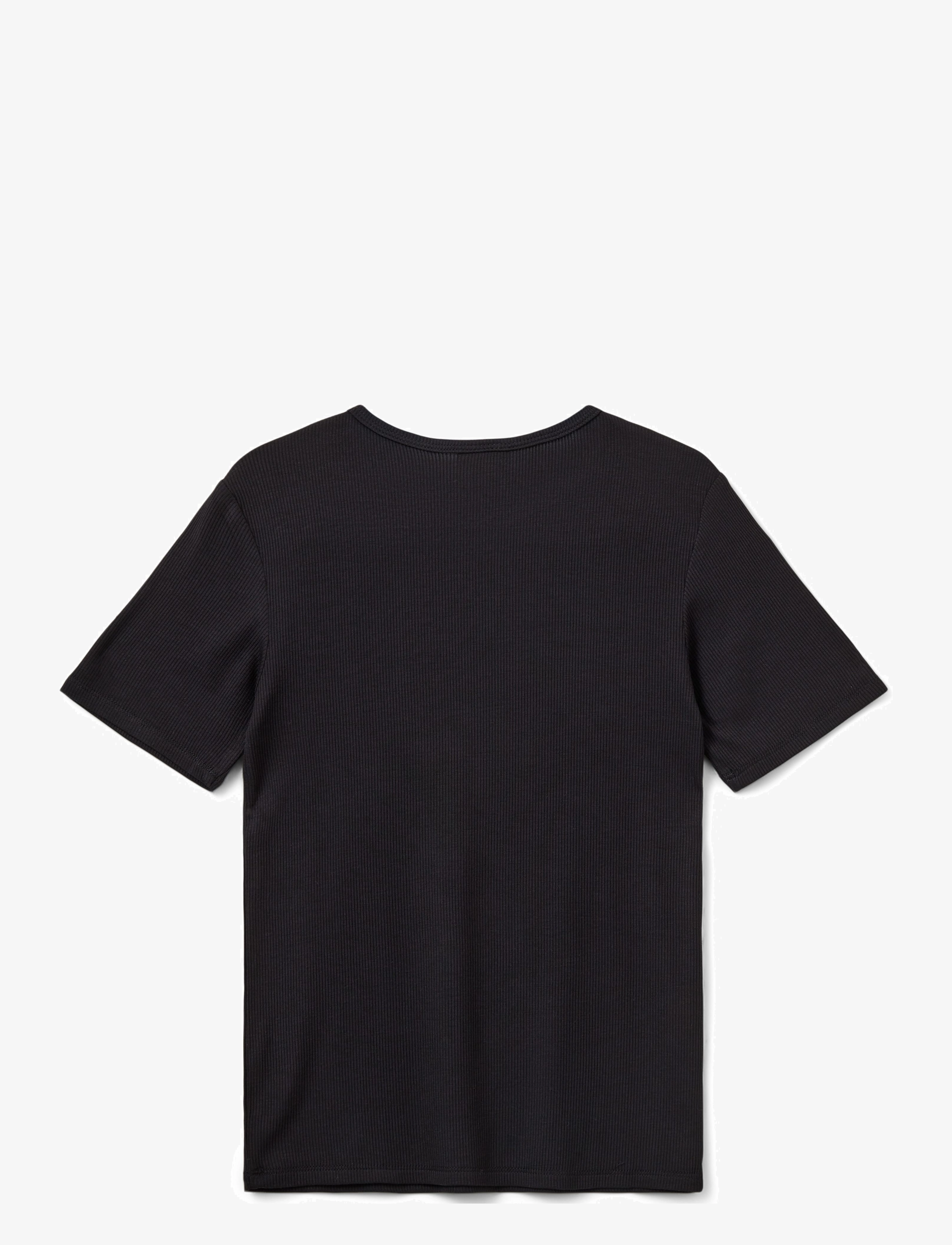Sofie Schnoor Young - NATALIASY RIB T-SHIRT - zemākās cenas - black - 1