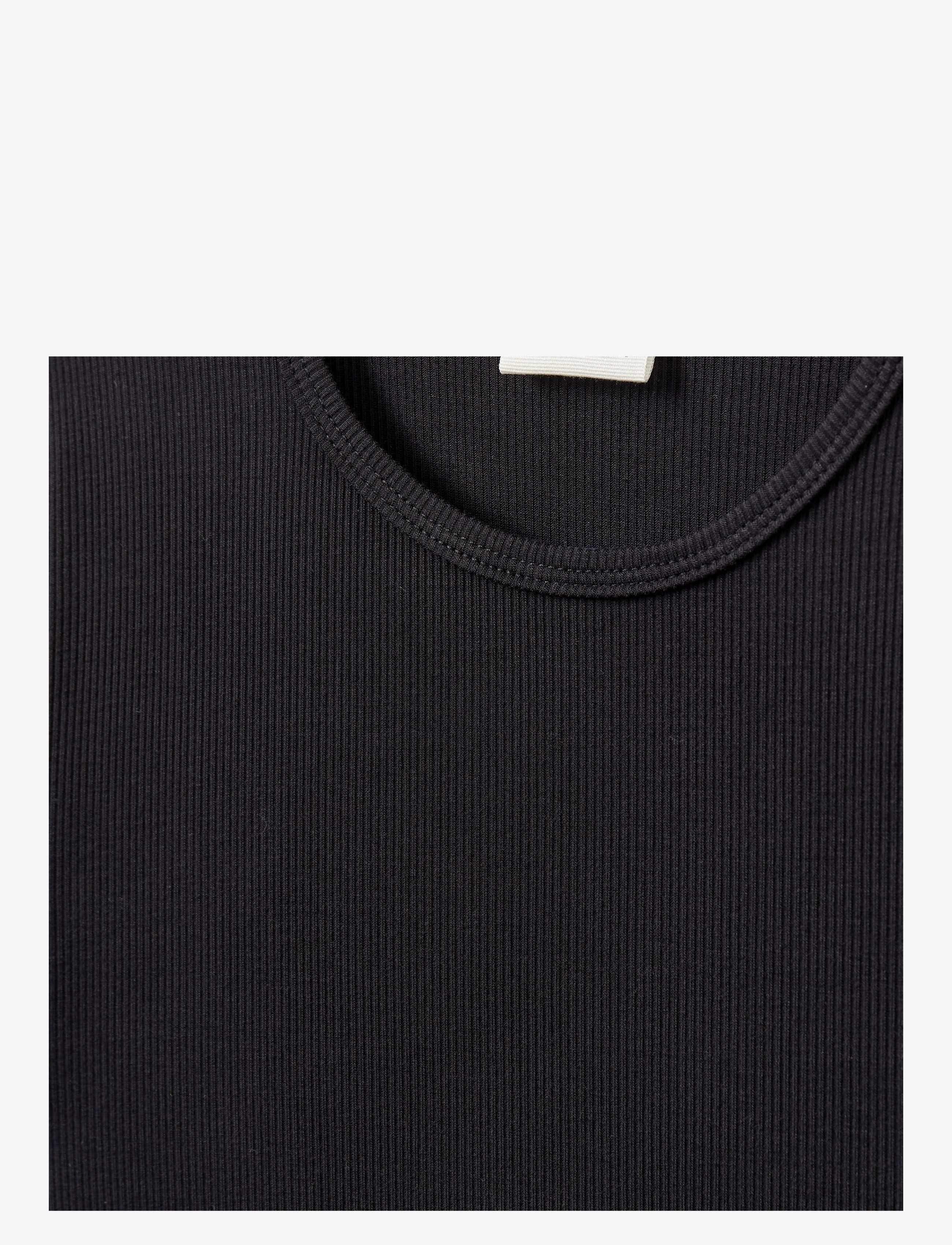 Sofie Schnoor Young - NATALIASY RIB T-SHIRT - zemākās cenas - black - 2