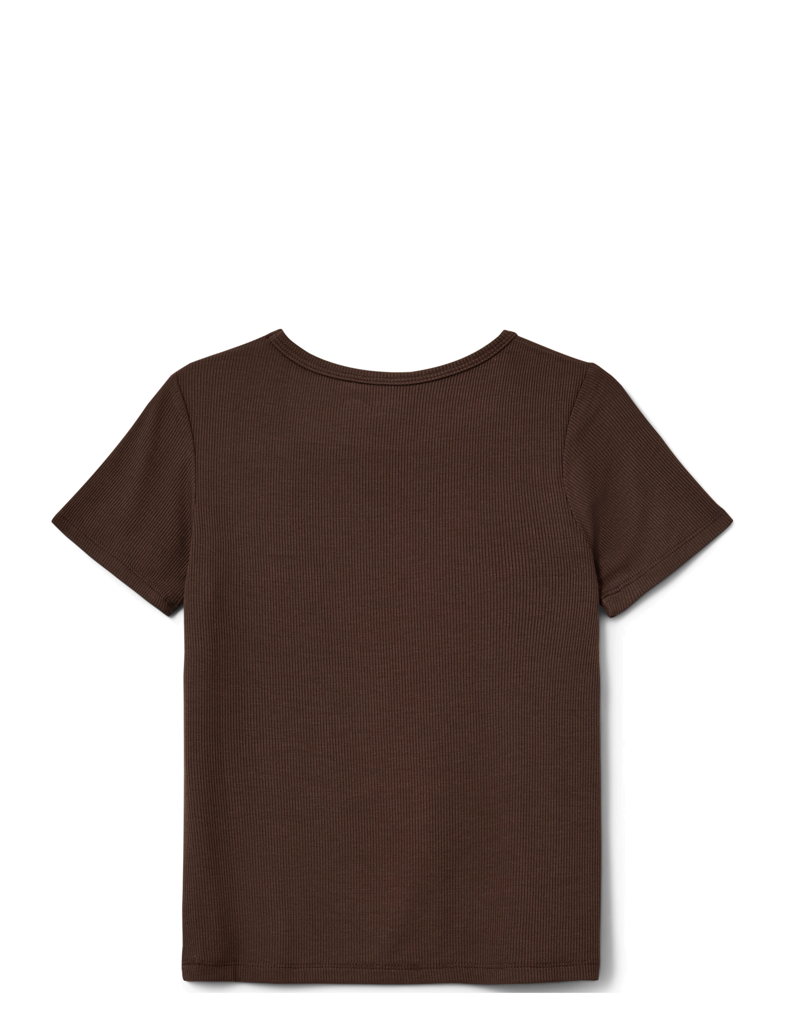 Sofie Schnoor Young - NATALIASY T-SHIRT - lühikeste varrukatega t-särgid - brown fudge - 1