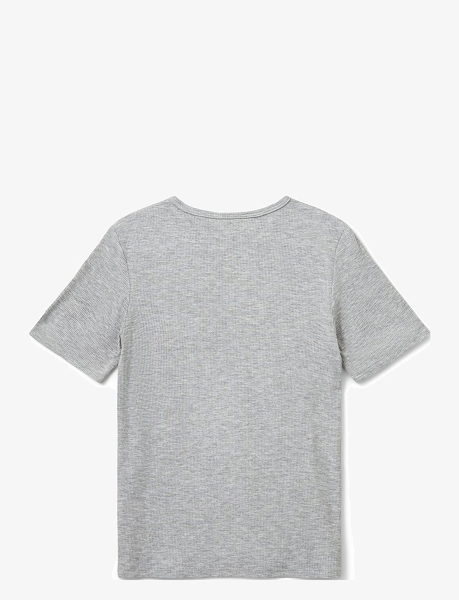 Sofie Schnoor Young - NATALIASY T-SHIRT - kurzärmelige - grey mel - 1
