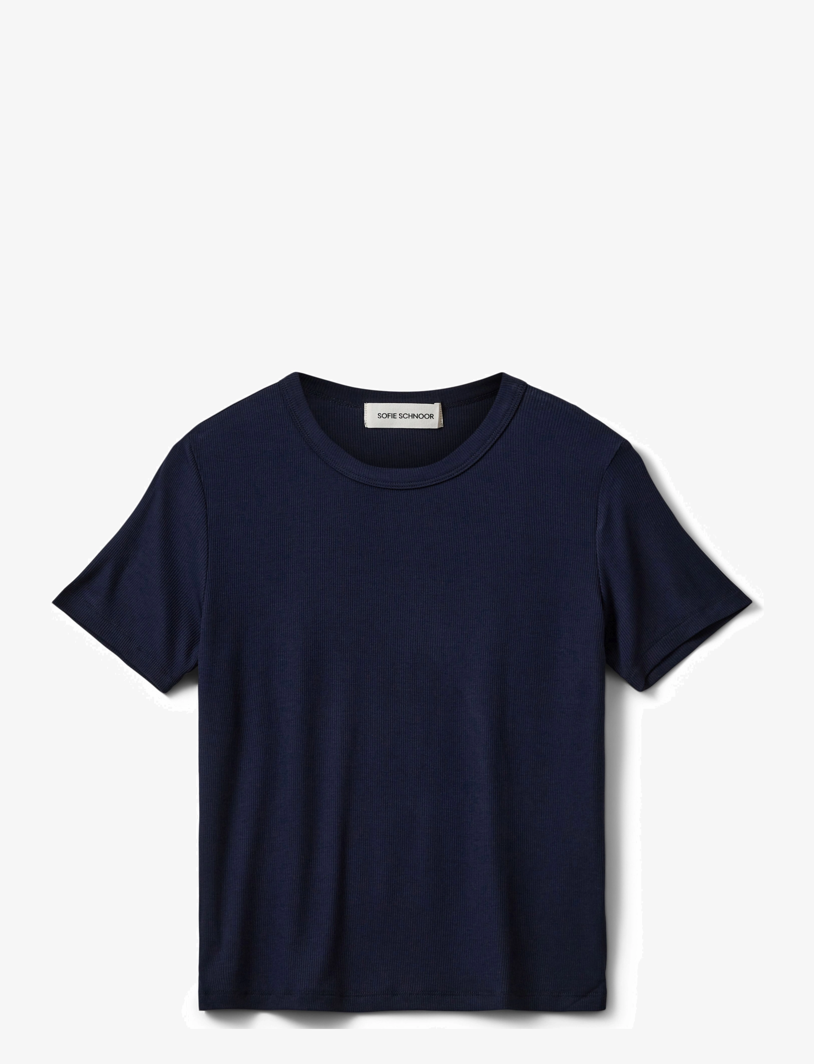 Sofie Schnoor Young Nataliasy T-Shirt, 140, T-shirts, Marineblau - Short-sleeved, Kinder
