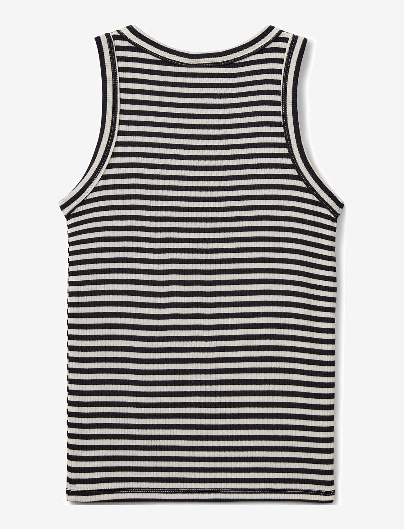 Sofie Schnoor Young - JULLIESY RIB TOP - Ærmeløs undertrøje - black striped - 1