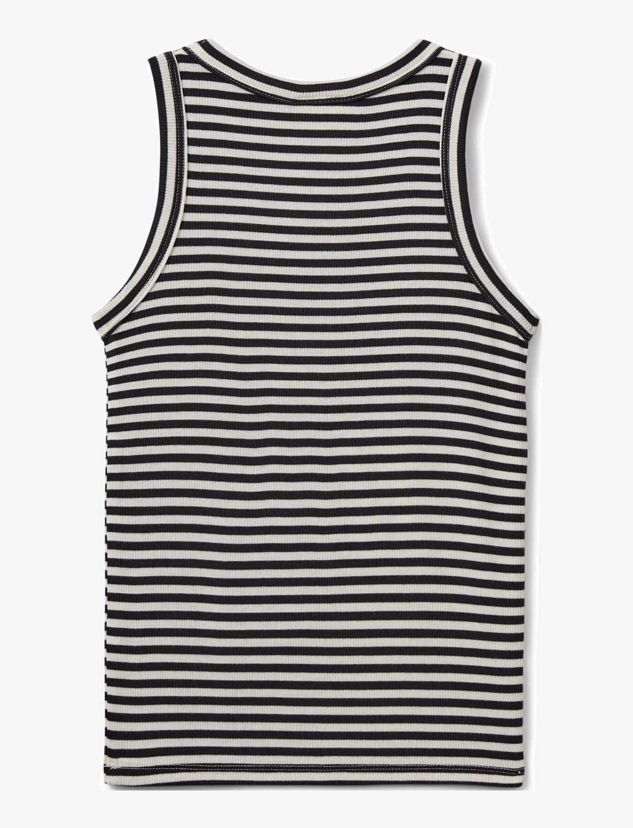 Sofie Schnoor Young - JULLIESY RIB TOP - topi bez piedurknēm - black striped - 1