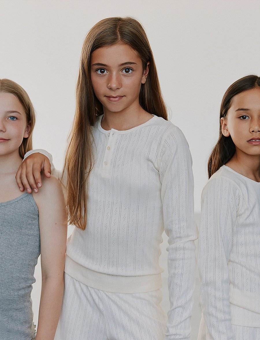 Sofie Schnoor Young - PETRICIASY T-SHIRT - marškinėliai ilgomis rankovėmis - off white - 0