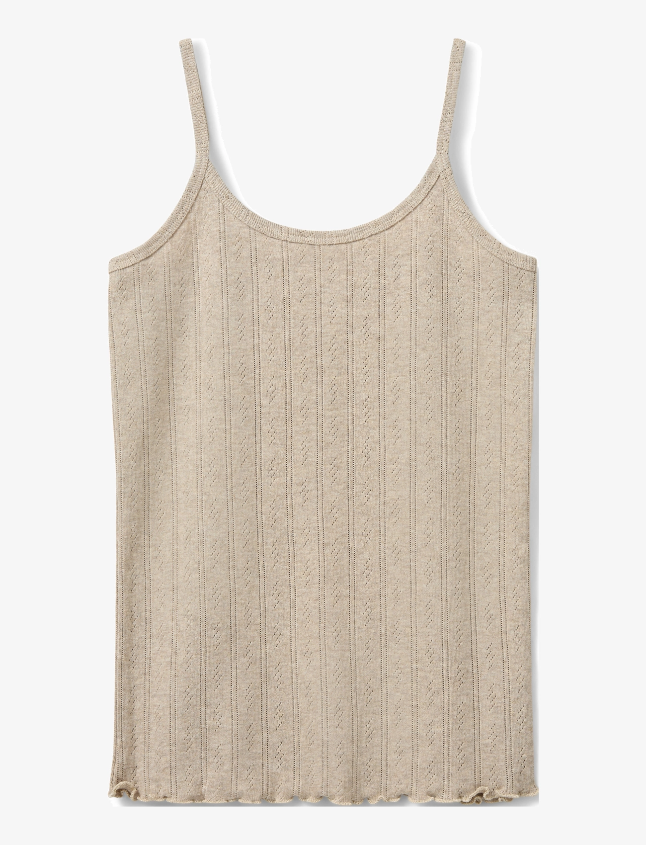 Sofie Schnoor Young Faunasy Top, 152, Beige, T-Shirts > Uden Ærmer, Børn