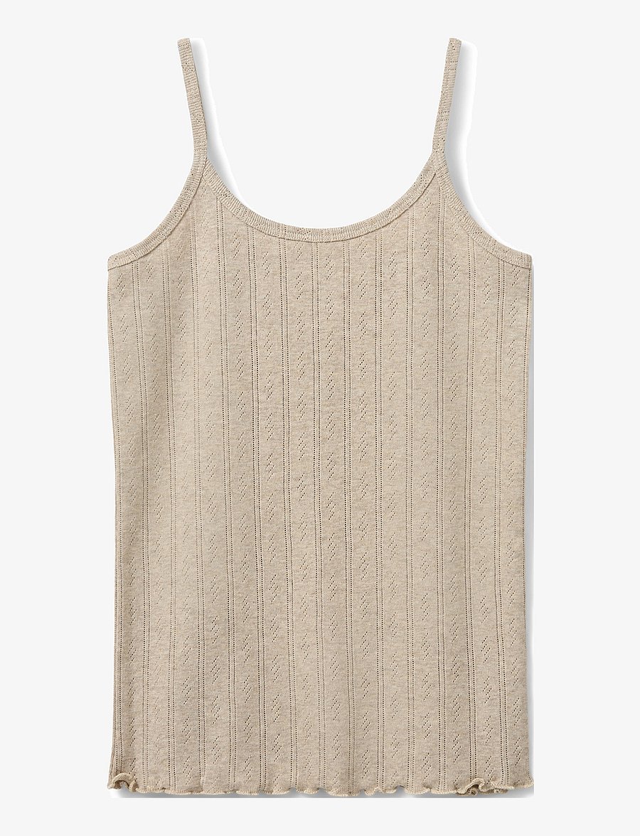 Sofie Schnoor Young - FAUNASY TOP - tanktops - beige - 0