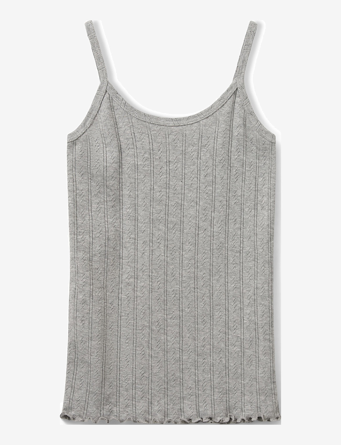 Sofie Schnoor Young - FAUNASY POIENTELLE TOP - varrukateta - grey mel - 0