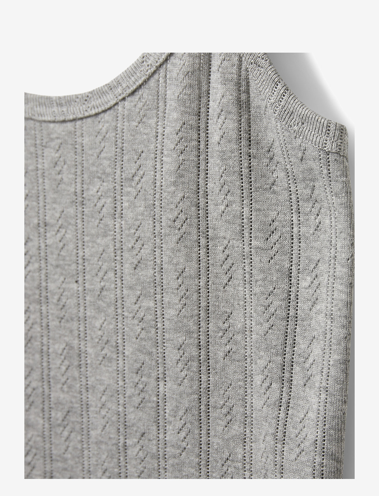 Sofie Schnoor Young - FAUNASY POIENTELLE TOP - varrukateta - grey mel - 2