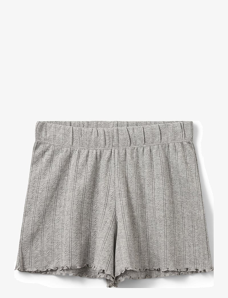 Sofie Schnoor Young - HASELSY POIENTELLE SHORTS - casual shorts - grey mel - 0