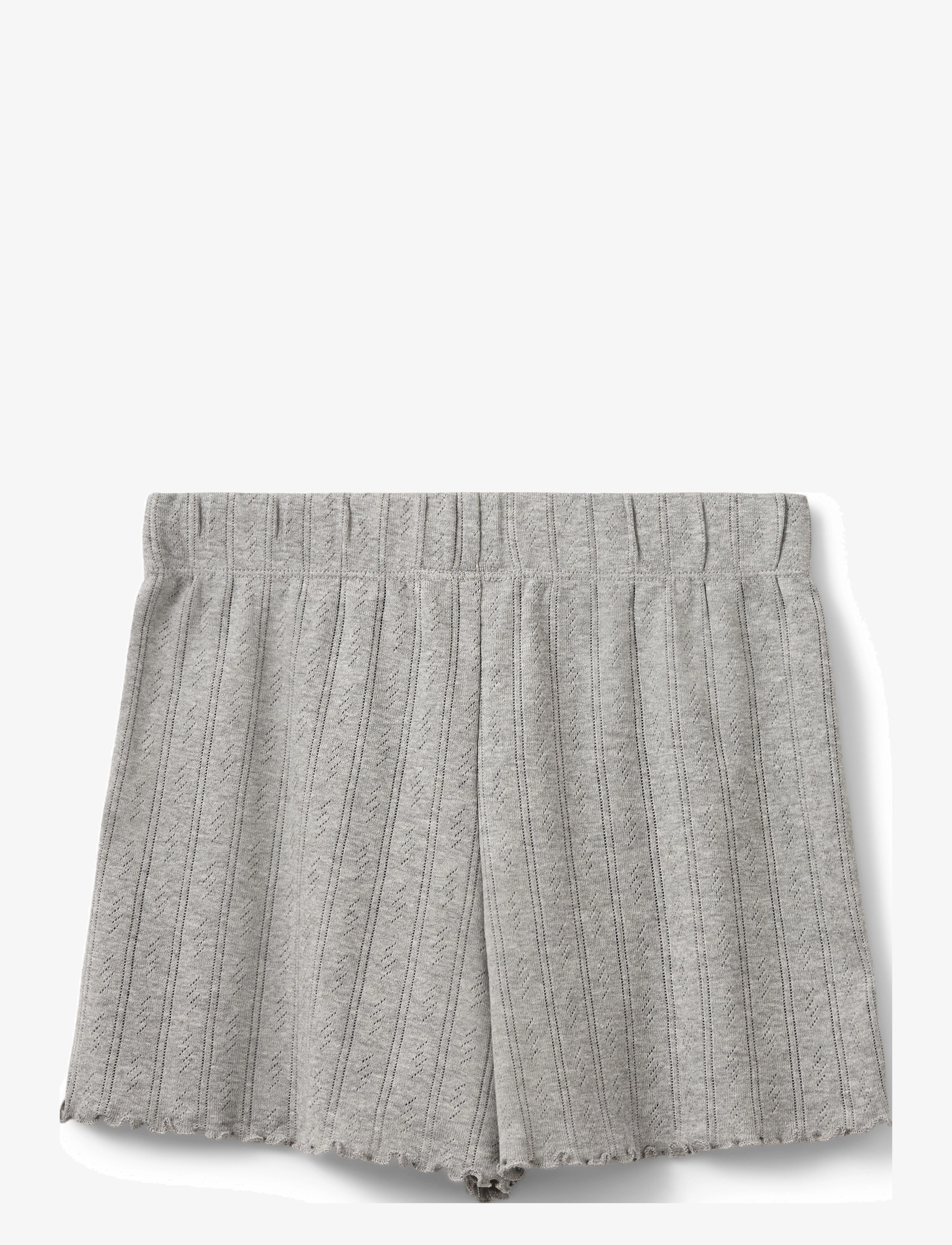 Sofie Schnoor Young - HASELSY POIENTELLE SHORTS - shorts - grey mel - 1