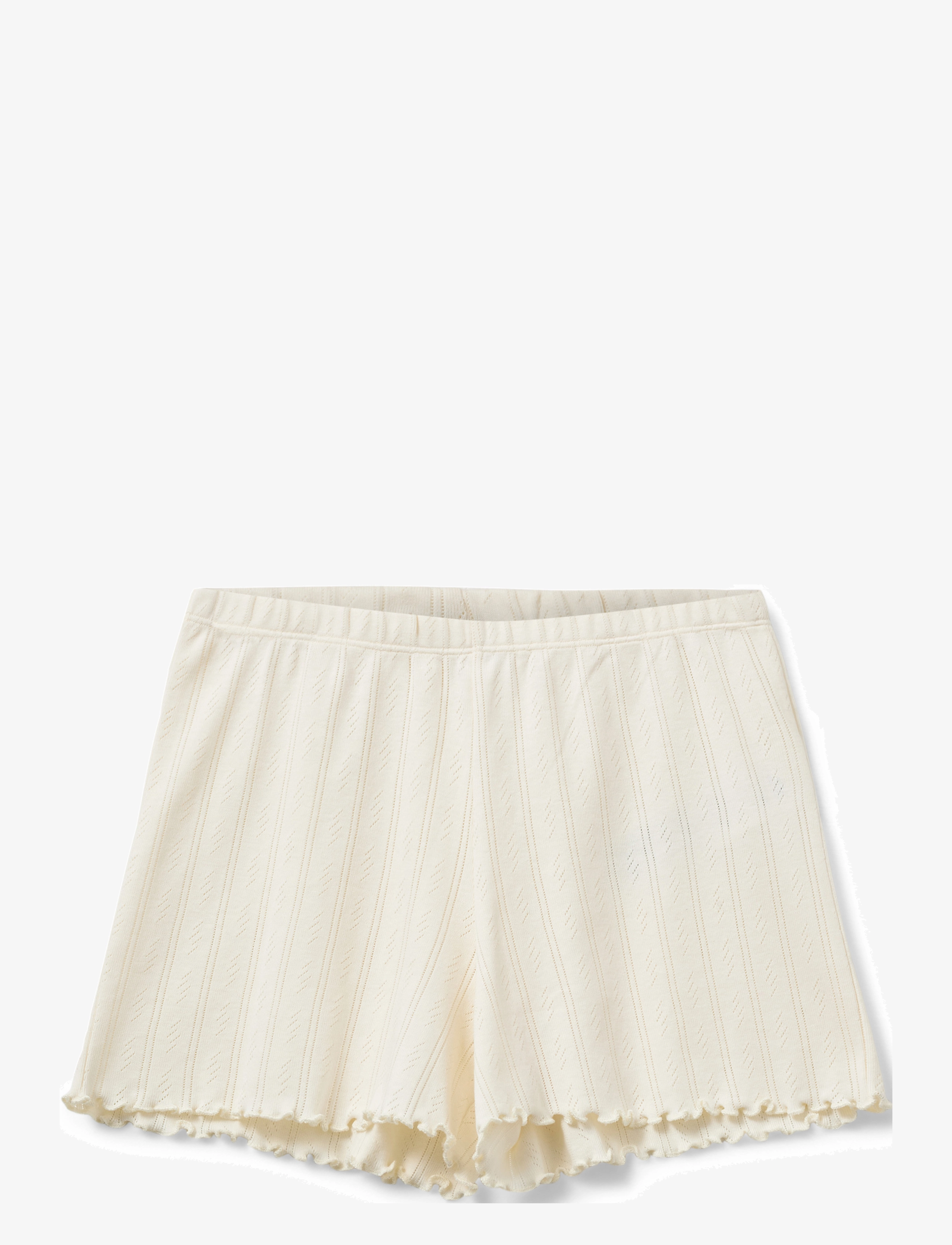 Sofie Schnoor Young Haselsy Shorts, 140, Cream, Underdele > Shorts, Børn