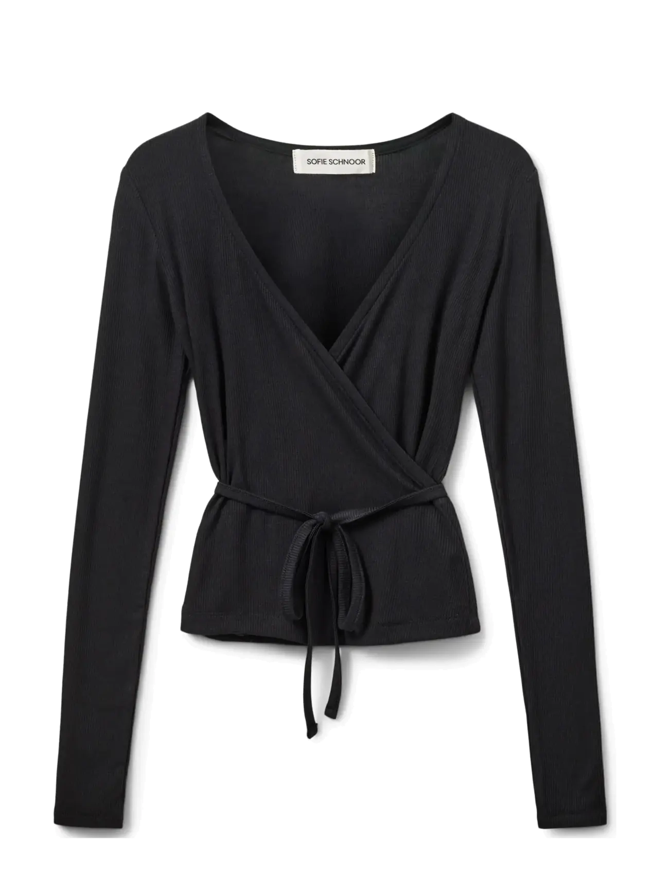 Sofie Schnoor Young JOODYSY CARDIGAN - Strik - BLACK / black