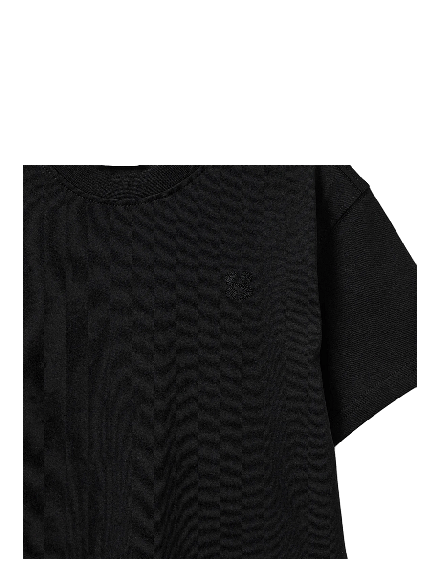 Sofie Schnoor Young - VAJASY T-SHIRT - kurzärmelige - black - 2
