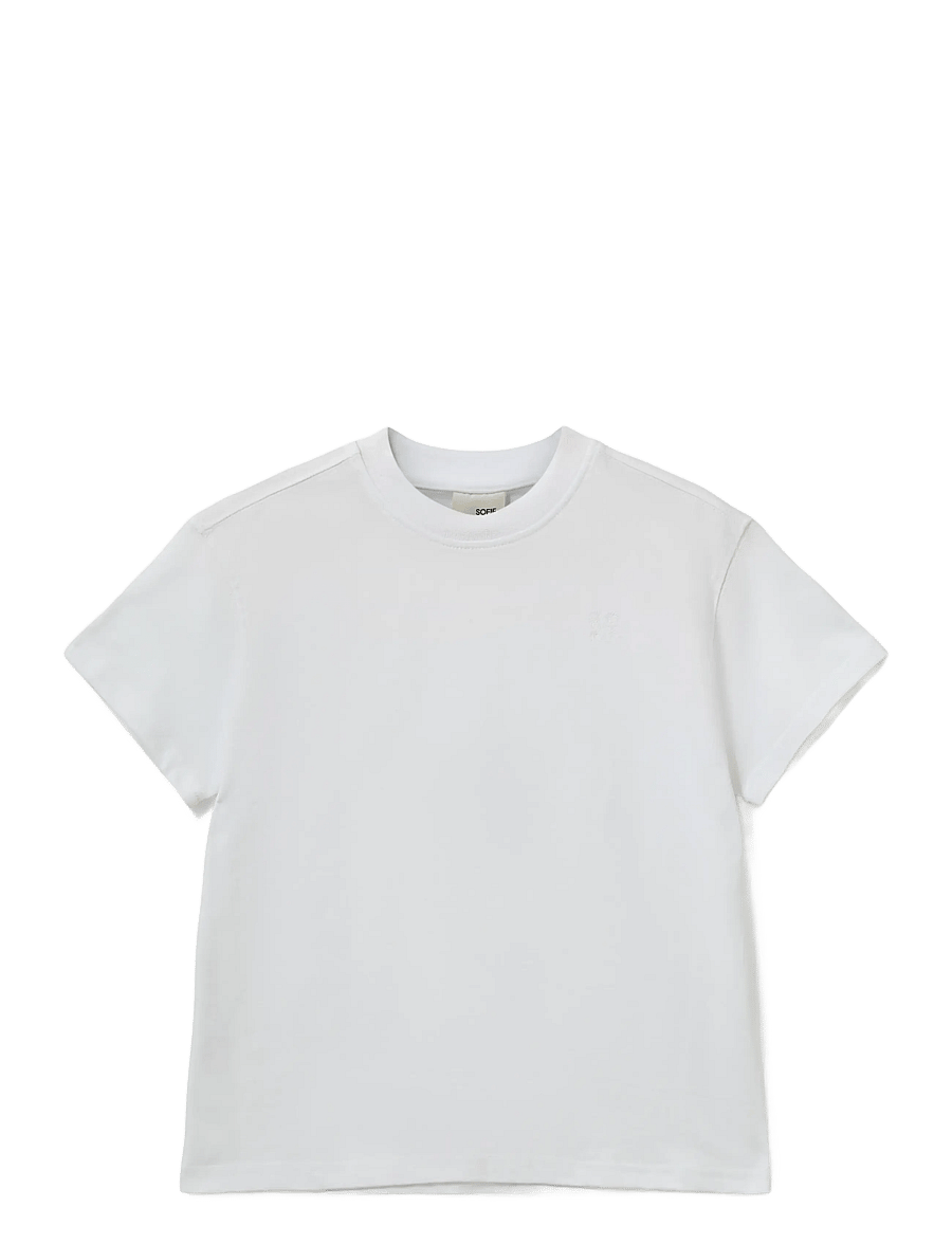 Sofie Schnoor Young - VAJASY T-SHIRT - kurzärmelige - brilliant white - 0