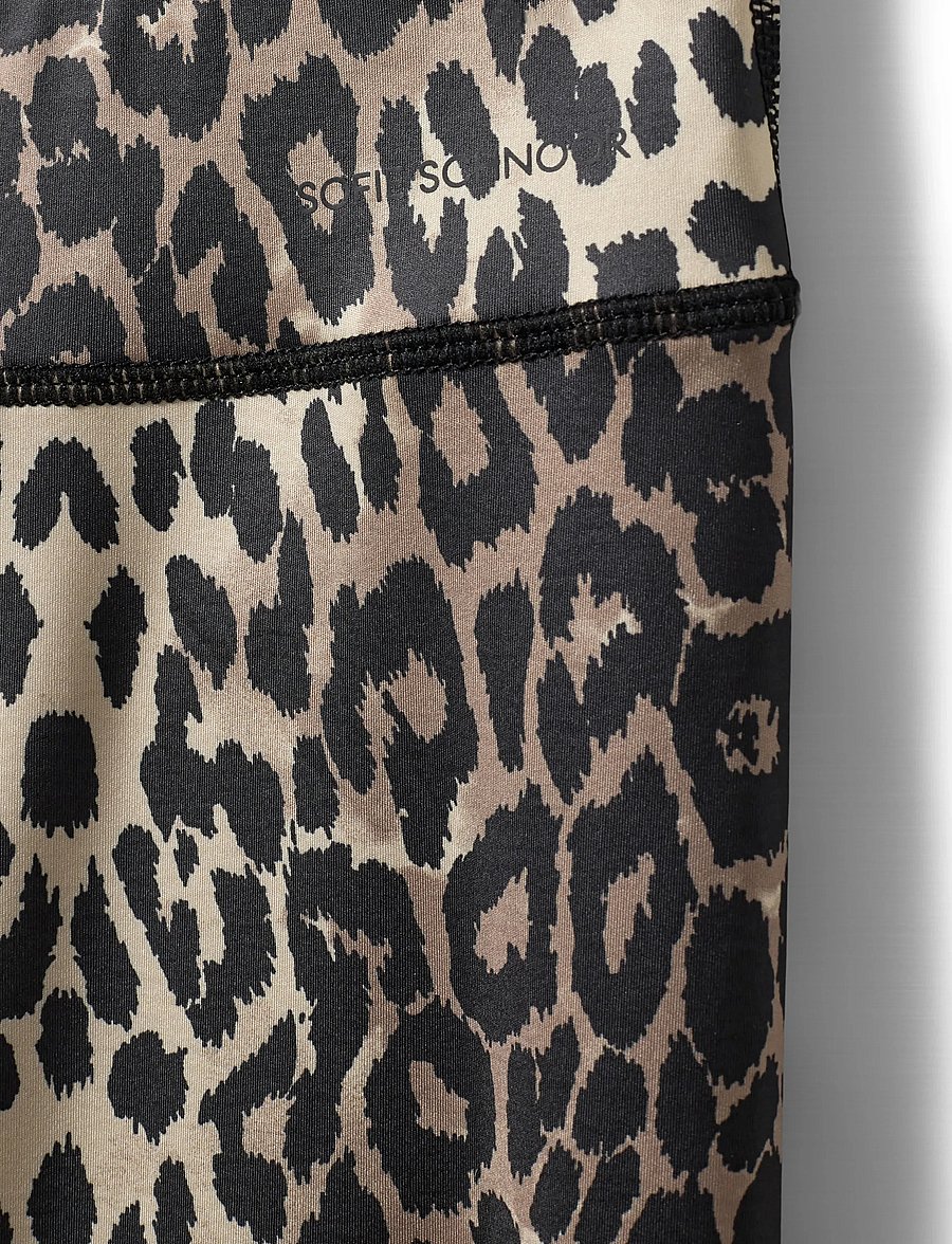 Sofie Schnoor Young - AVALINASY LEGGINGS - løbetights & træningstights - leopard - 2