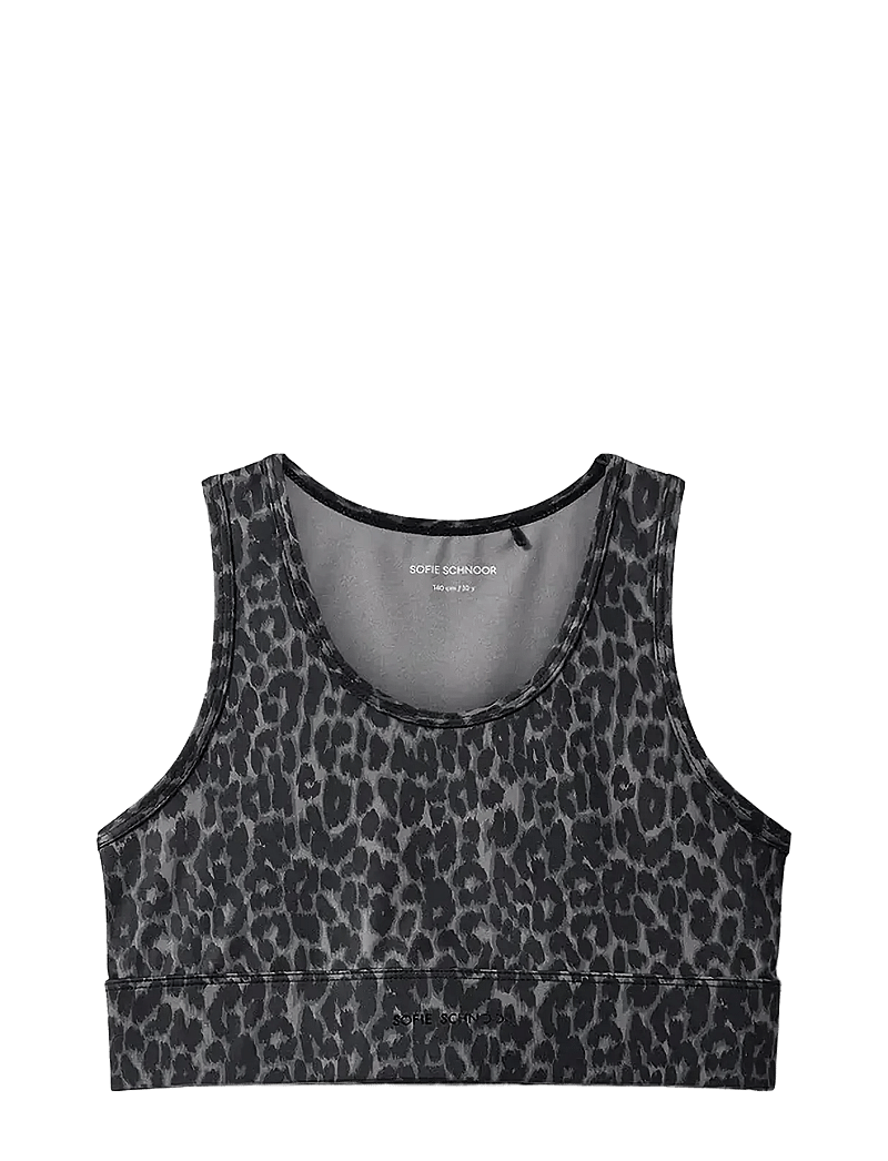 Sofie Schnoor Young - KARASY TOP - sportstoppe - grey leopard - 0