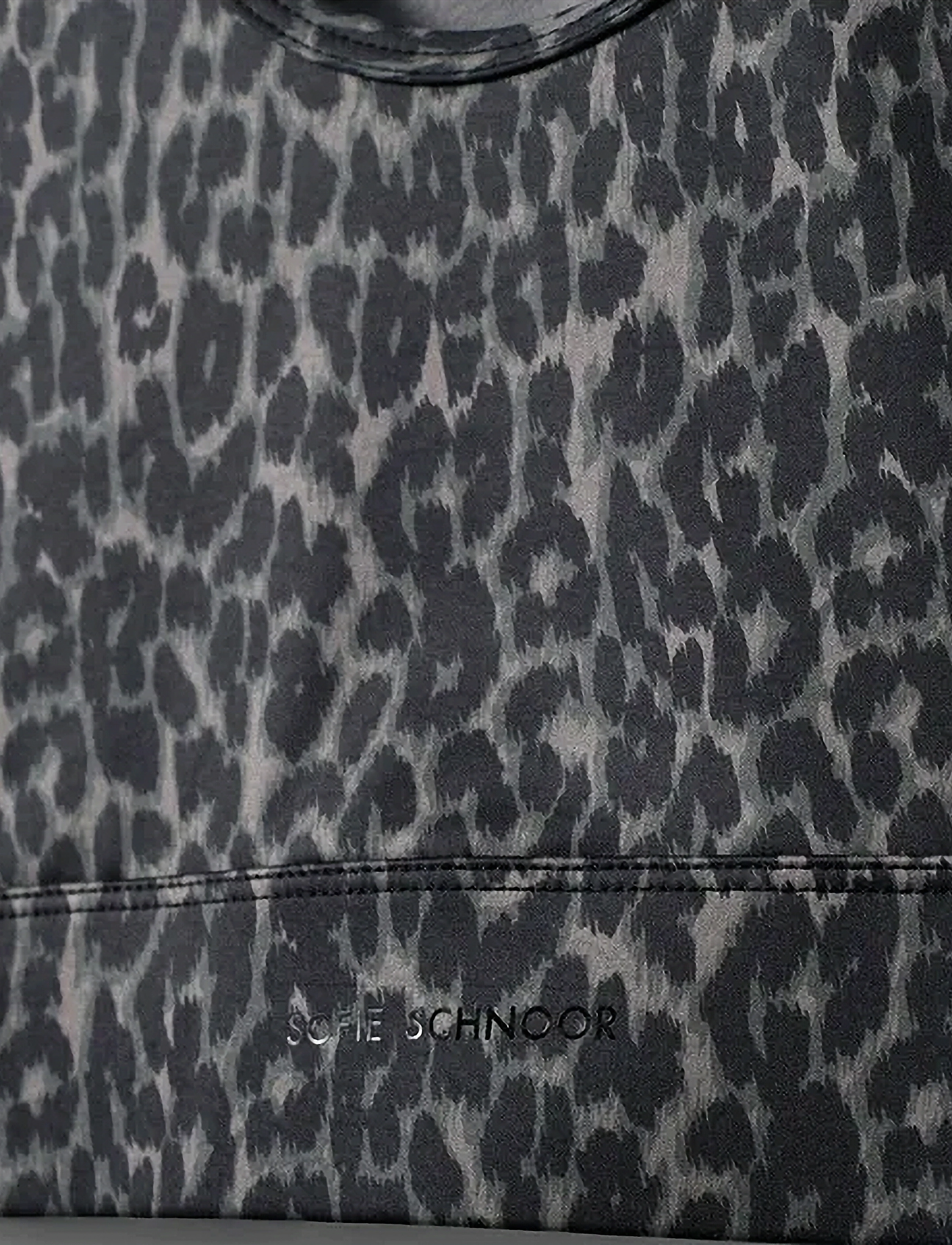 Sofie Schnoor Young - KARASY TOP - sportoberteile - grey leopard - 2