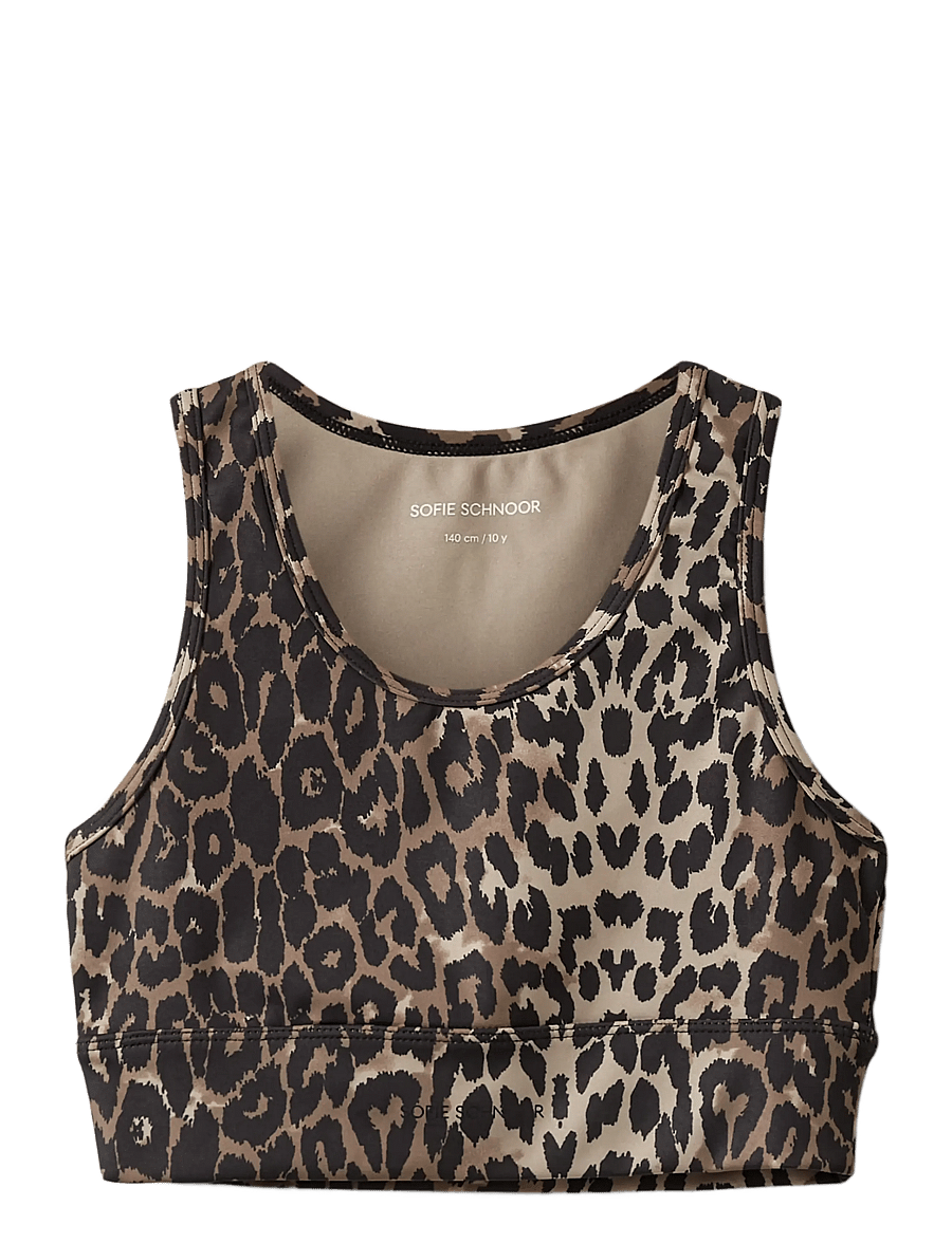 Sofie Schnoor Young - KARASY TOP - sporttoppar - leopard - 0
