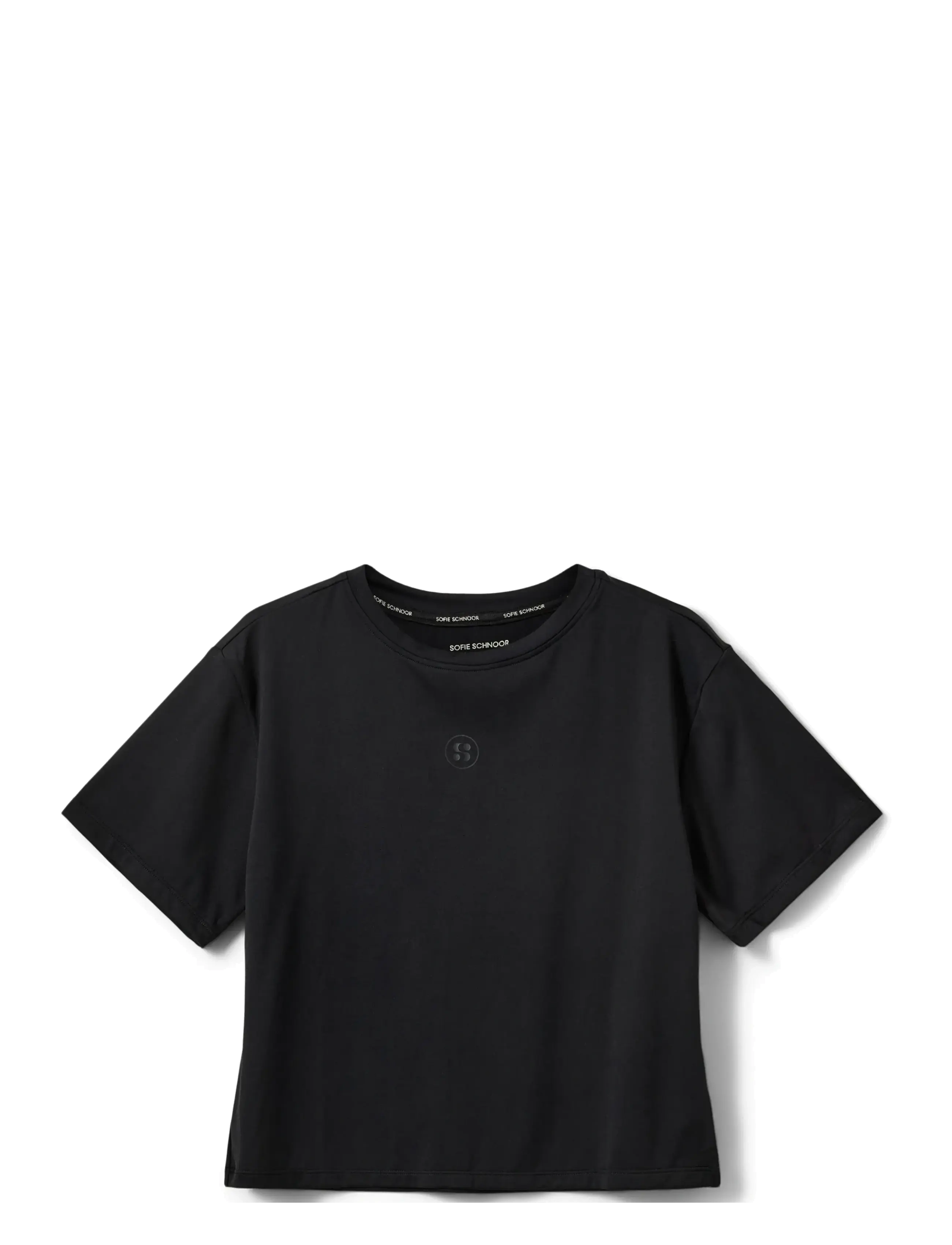 Sofie Schnoor Young Maisy T-Shirt, 140, T-shirts, Schwarz - Short-sleeved, Kinder