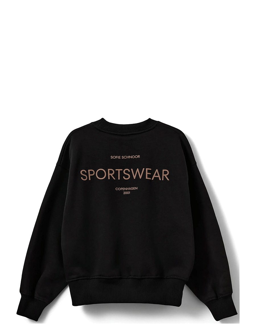 Sofie Schnoor Young - LuisaSY Sweat - collegepaidat - black - 1