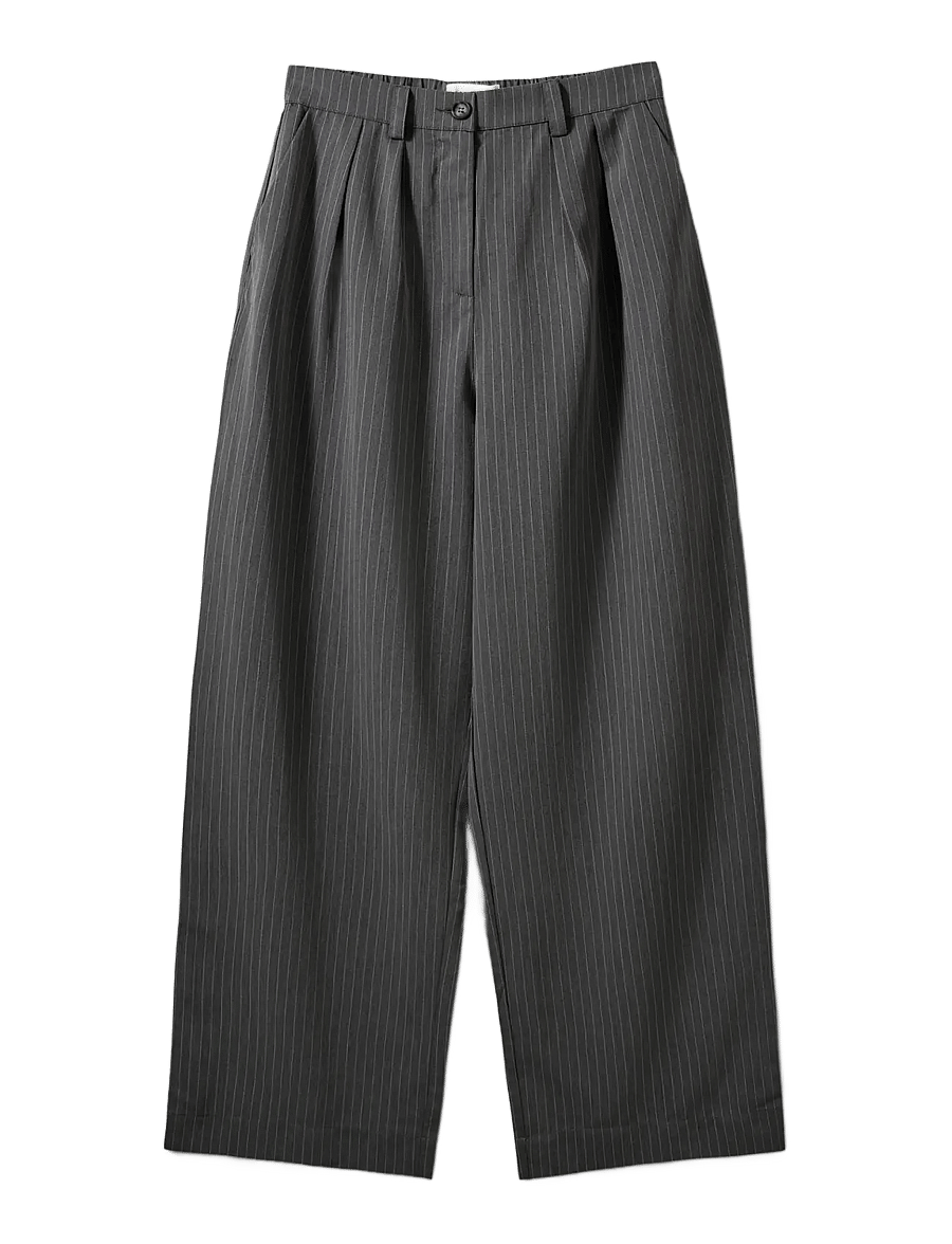 Sofie Schnoor Young - MALINASY TROUSERS - einkaufen nach alter von - dark grey striped - 0