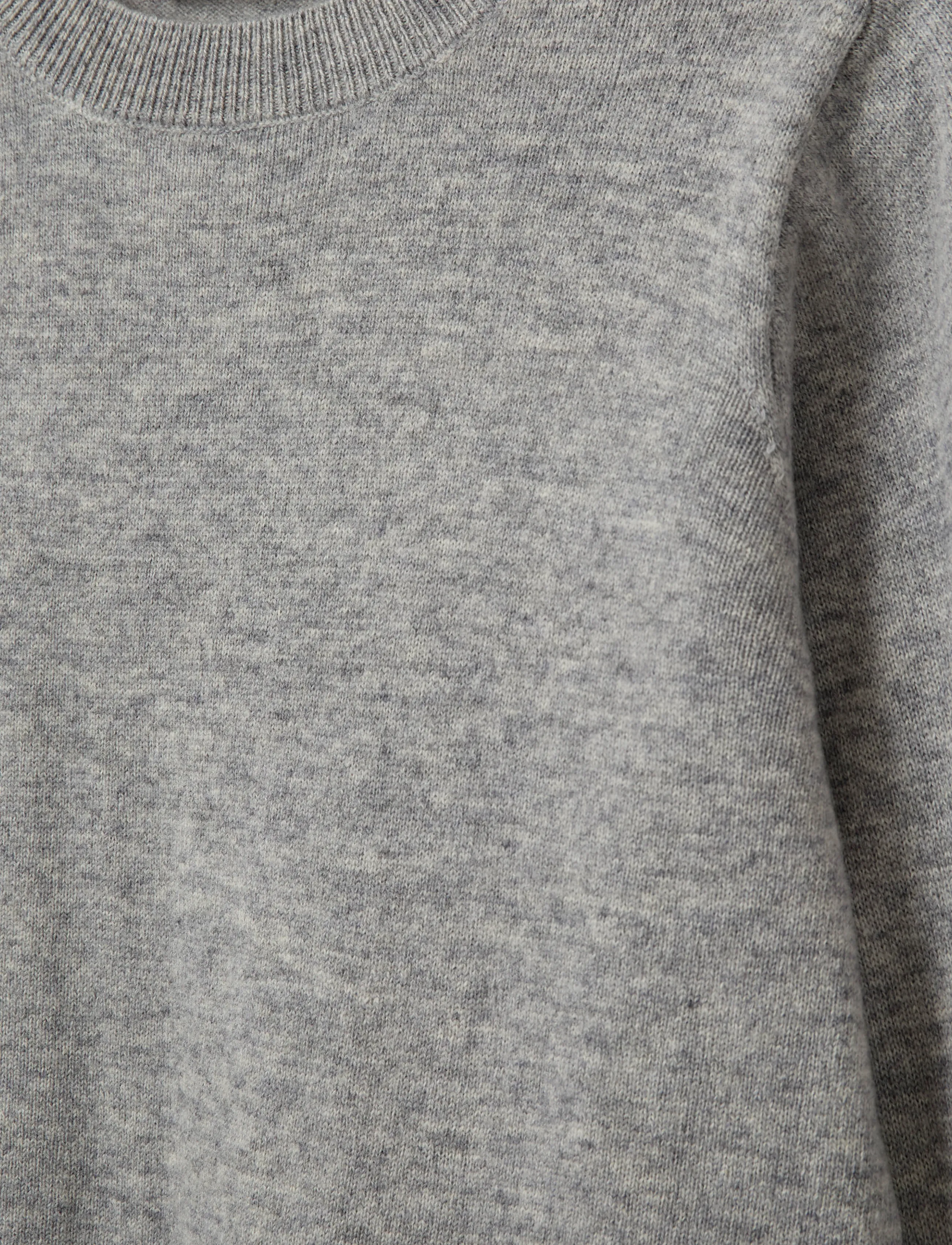 Sofie Schnoor Young - DELIASY KNIT - stickade tröjor - grey melange - 2