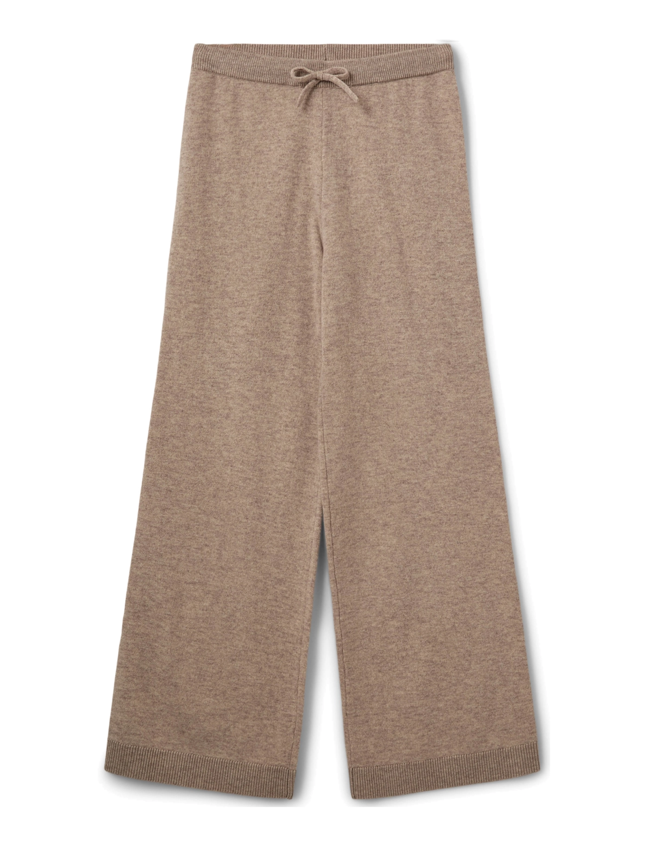 Sofie Schnoor Young VELOSY TROUSERS - Drabužiai - BROWN MELANGE / brown
