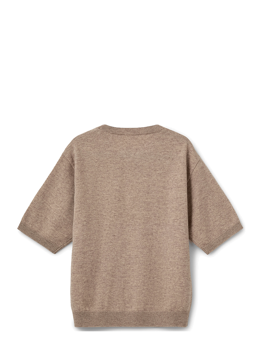 Sofie Schnoor Young - VIANASY KNIT - pulls - brown melange - 1