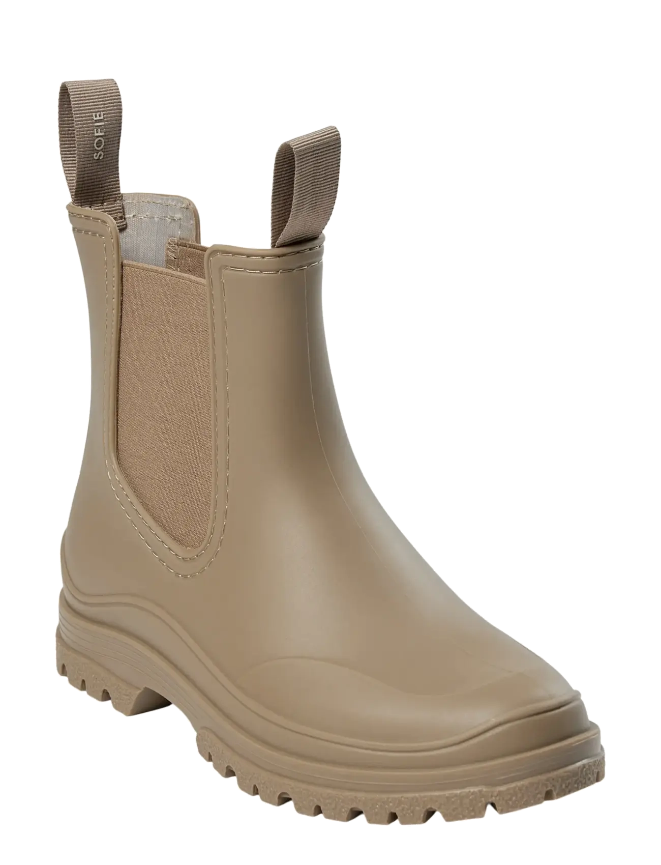 Sofie Schnoor Young - JENNSY RUBBER BOOT - ungefütterte gummistiefel - dark sand - 1