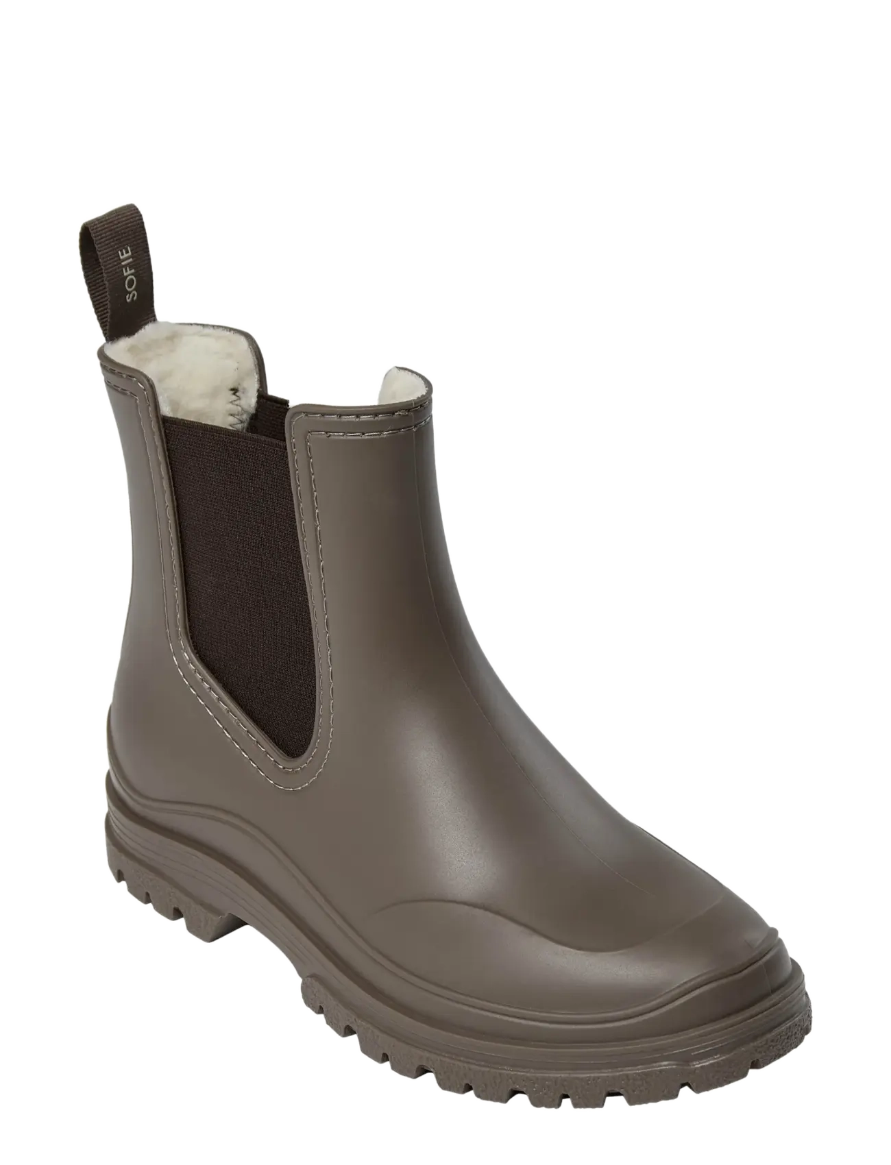 Sofie Schnoor Young - JENNSY RUBBER BOOT W. LINING - gefütterte gummistiefel - mud - 1