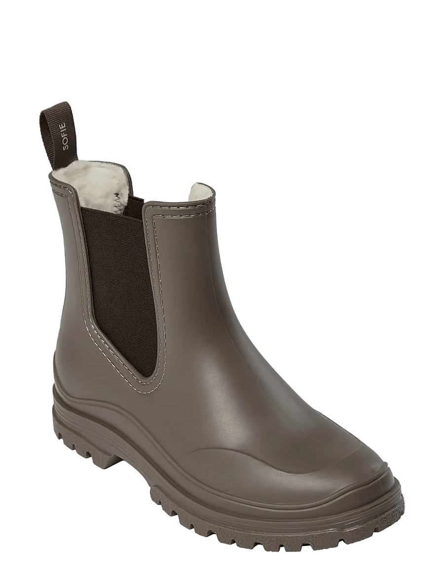 Sofie Schnoor Young - JENNSY RUBBER BOOT W. LINING - gefütterte gummistiefel - mud - 1