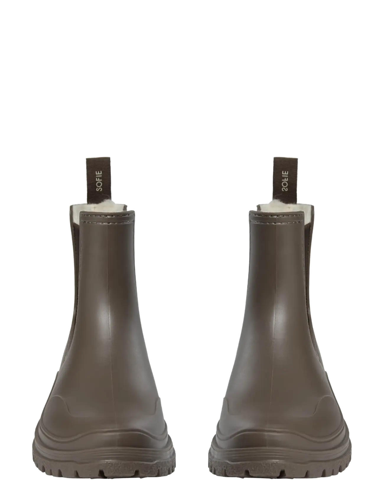 Sofie Schnoor Young - JENNSY RUBBER BOOT W. LINING - gefütterte gummistiefel - mud - 2
