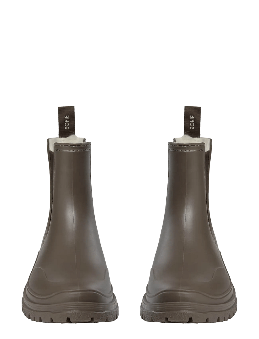 Sofie Schnoor Young - JENNSY RUBBER BOOT W. LINING - gefütterte gummistiefel - mud - 2