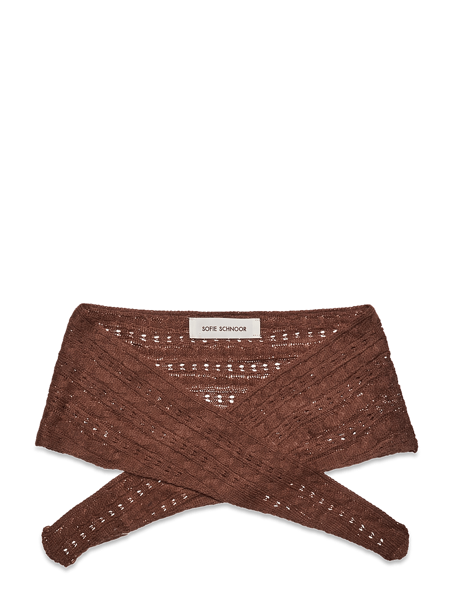 Sofie Schnoor Young - JESSICASY SCARF - halsdukar - brown - 1
