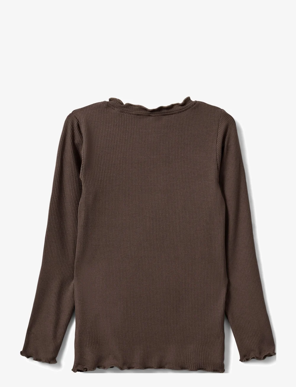 Sofie Schnoor Young - FINJASK T-SHIRT LONG SLEEVE - langærmede t-shirts - chocolate brown - 2