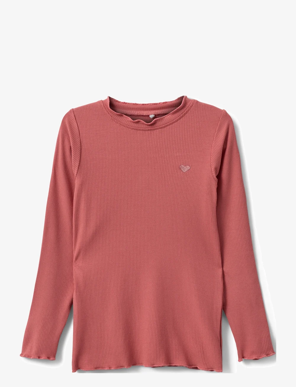 Sofie Schnoor Young - FINJASK T-SHIRT LONG SLEEVE - langærmede t-shirts - coral pink - 0