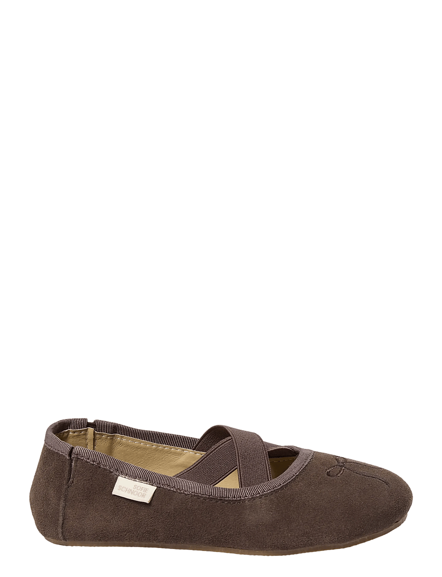 Sofie Schnoor Young - NELIAKB INDOOR SHOE - hjemmesko - dark brown - 0