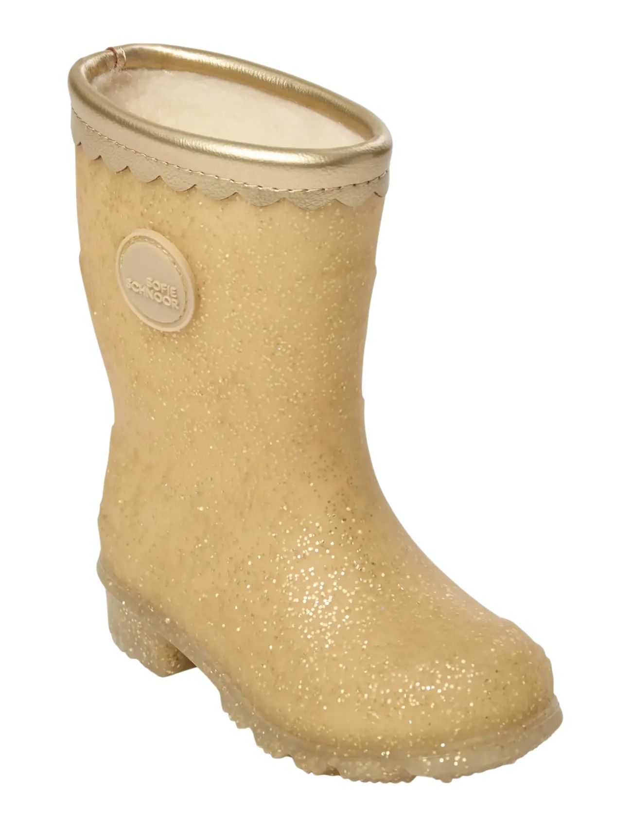 Sofie Schnoor Young - JESSICASK RUBBER BOOT W. LINING - gefütterte gummistiefel - champagne - 1