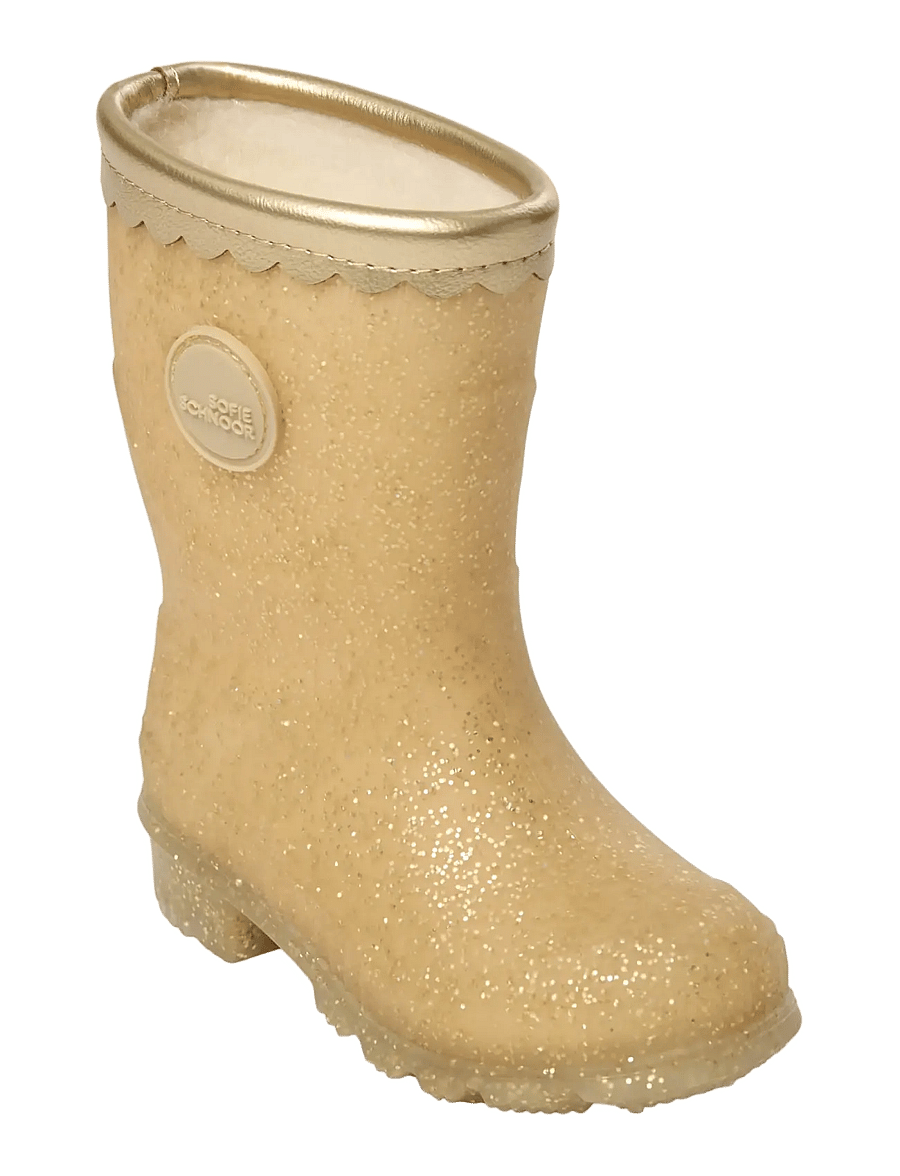 Sofie Schnoor Young - JESSICASK RUBBER BOOT W. LINING - gefütterte gummistiefel - champagne - 1