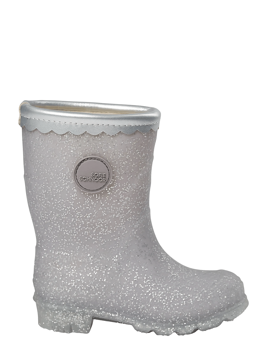 Sofie Schnoor Young - JESSICASK RUBBER BOOT W. LINING - gefütterte gummistiefel - silver - 0